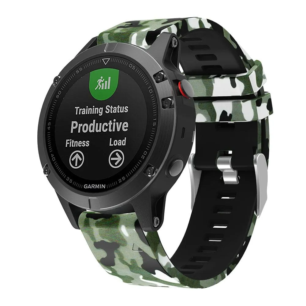 Garmin Fenix 7 Silicone Pattern Watch Straps