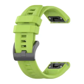 Garmin Fenix 7X / 7X Solar / Tactix 7 silicone watch strap - Green