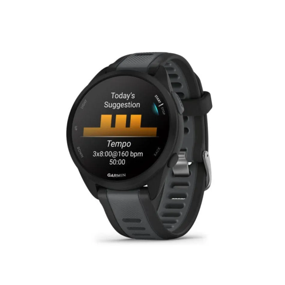 Garmin Forerunner 165 Music Black and Slate Grey