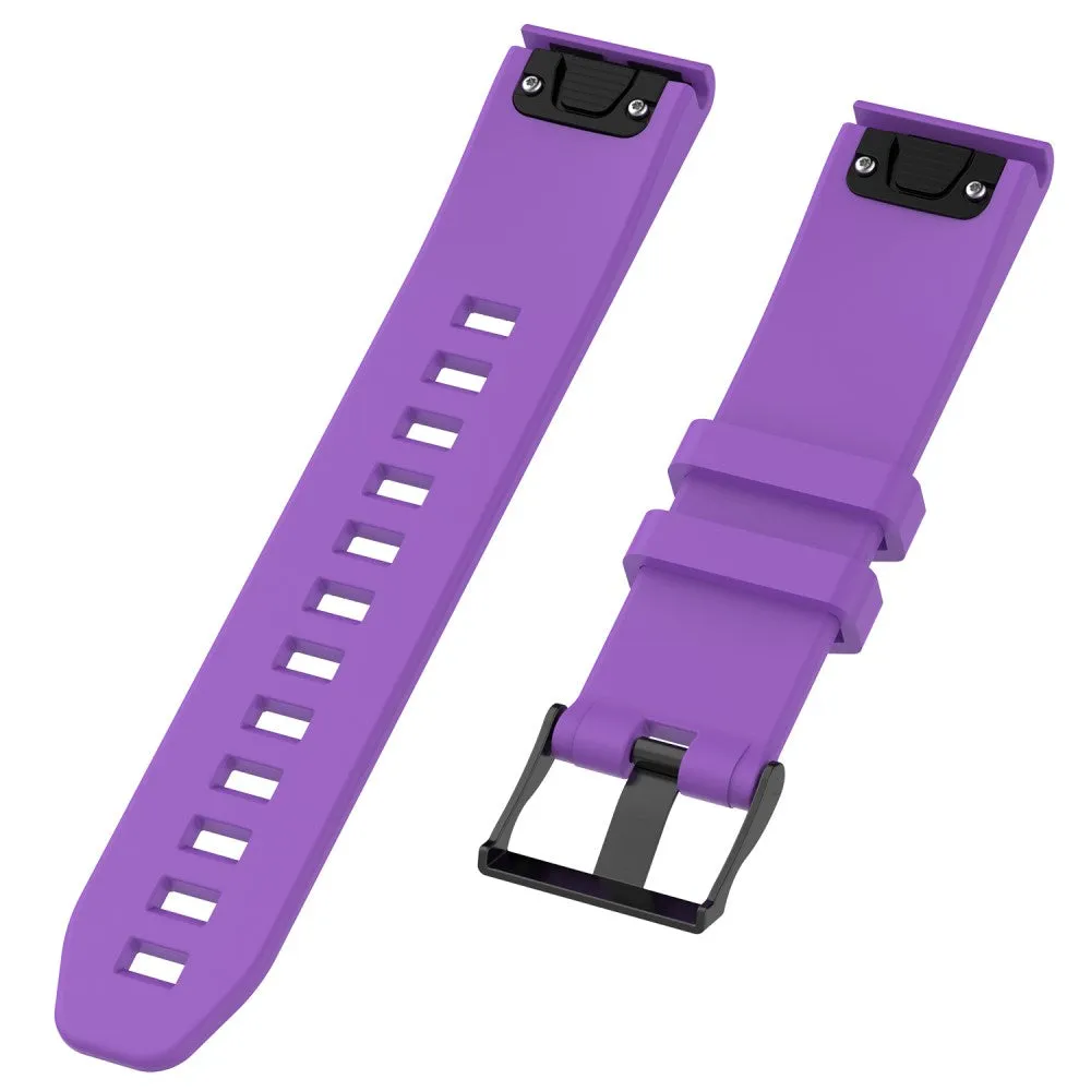 Garmin Instinct Esports silicone sports bracelet with 22mm quick release (170-220 mm) - Purple