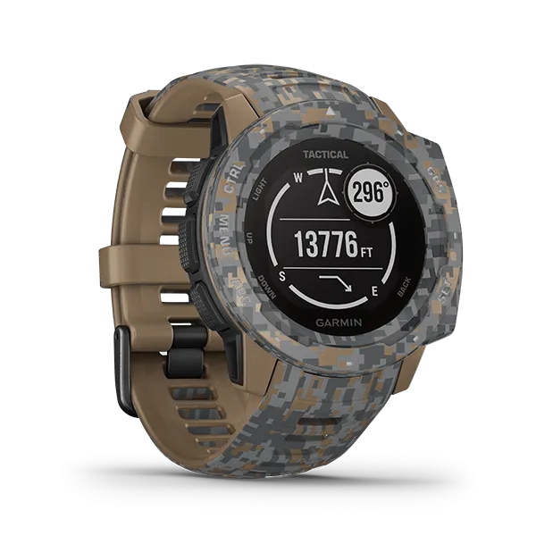 Garmin Instinct Tactical Camo GPS Smartwatch