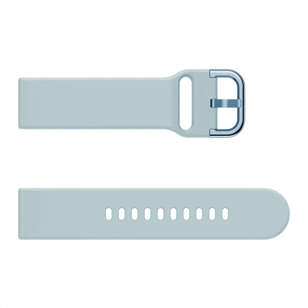 Garmin Venu Sq Music silicone sports bracelet with pin buckle (joint circumference: 155-195mm) - light blue