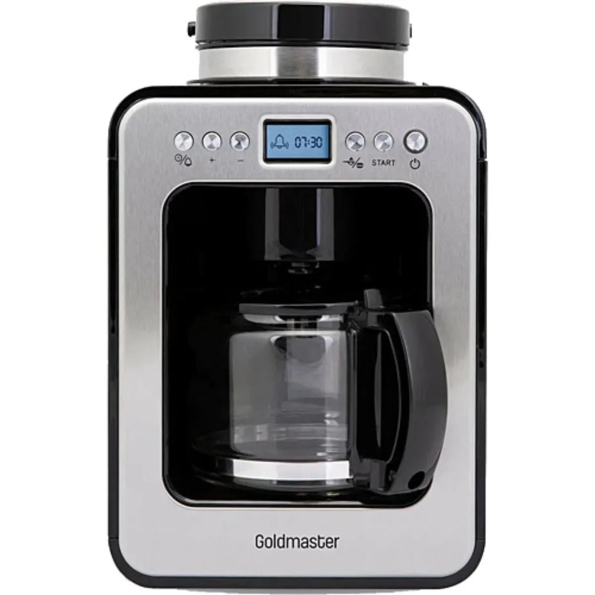 Goldmaster Filter Coffee Machine 2 In 1 Coffee Pean And Bowder Mode Selection 600W