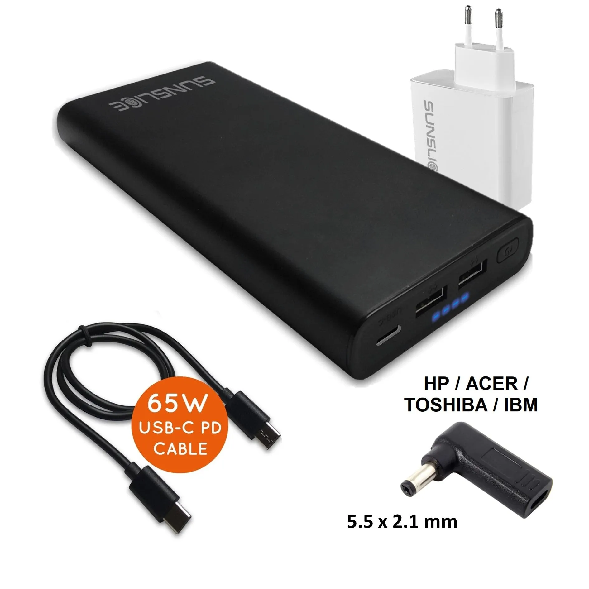 Gravity 100 Watts - Power Bank for Laptop