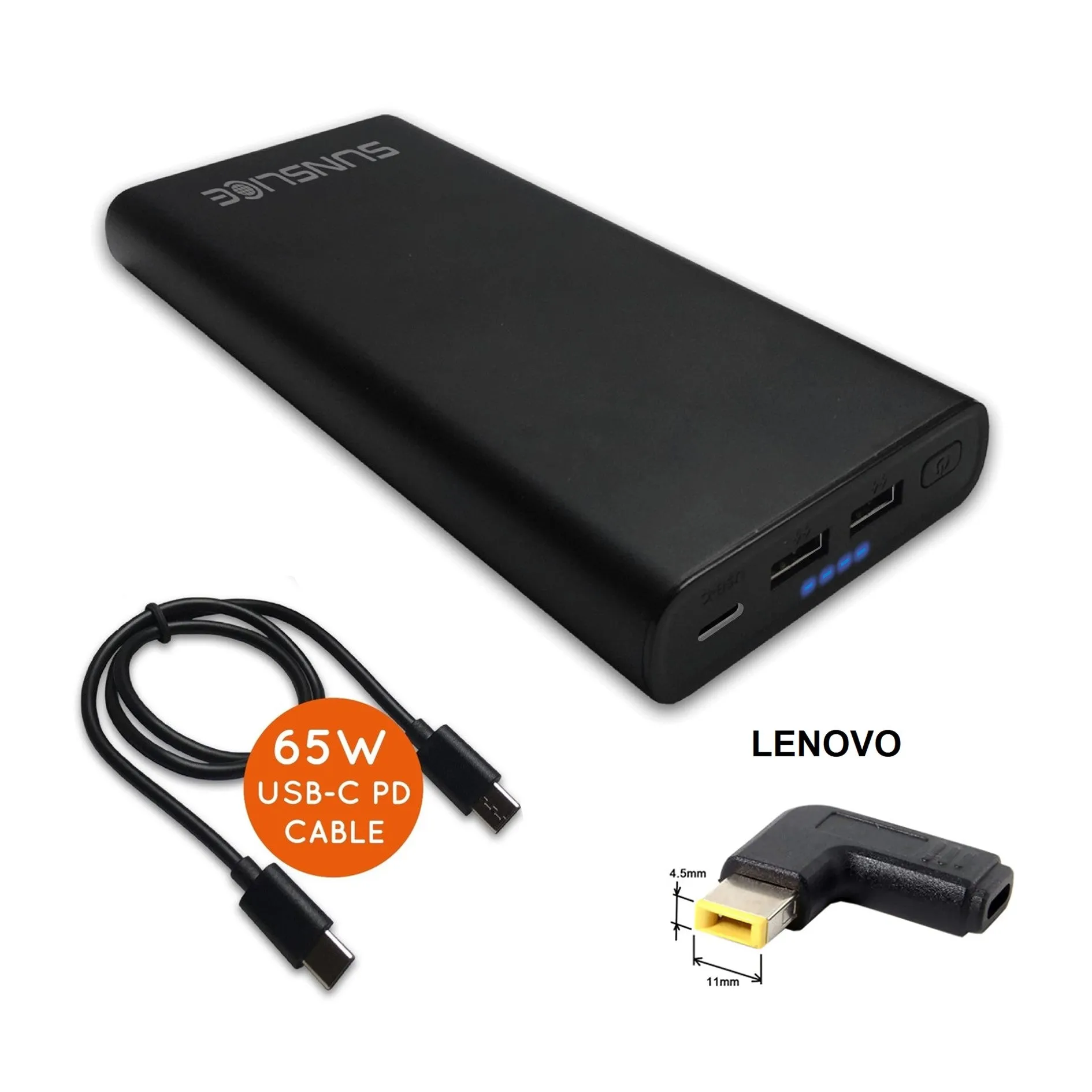 Gravity 100 Watts - Power Bank for Laptop