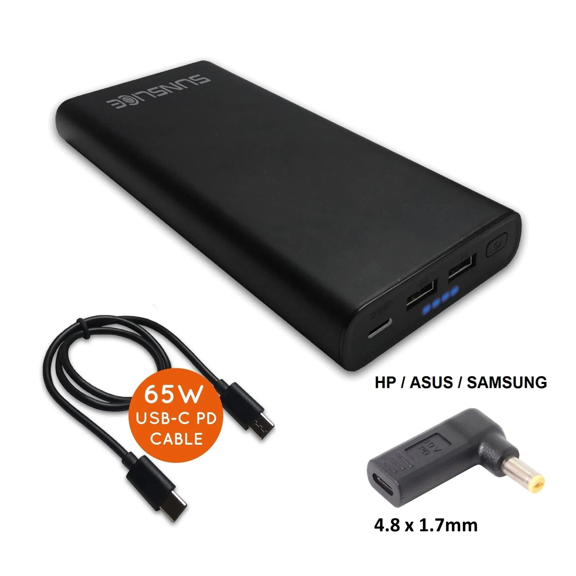 Gravity 100 Watts - Power Bank for Laptop