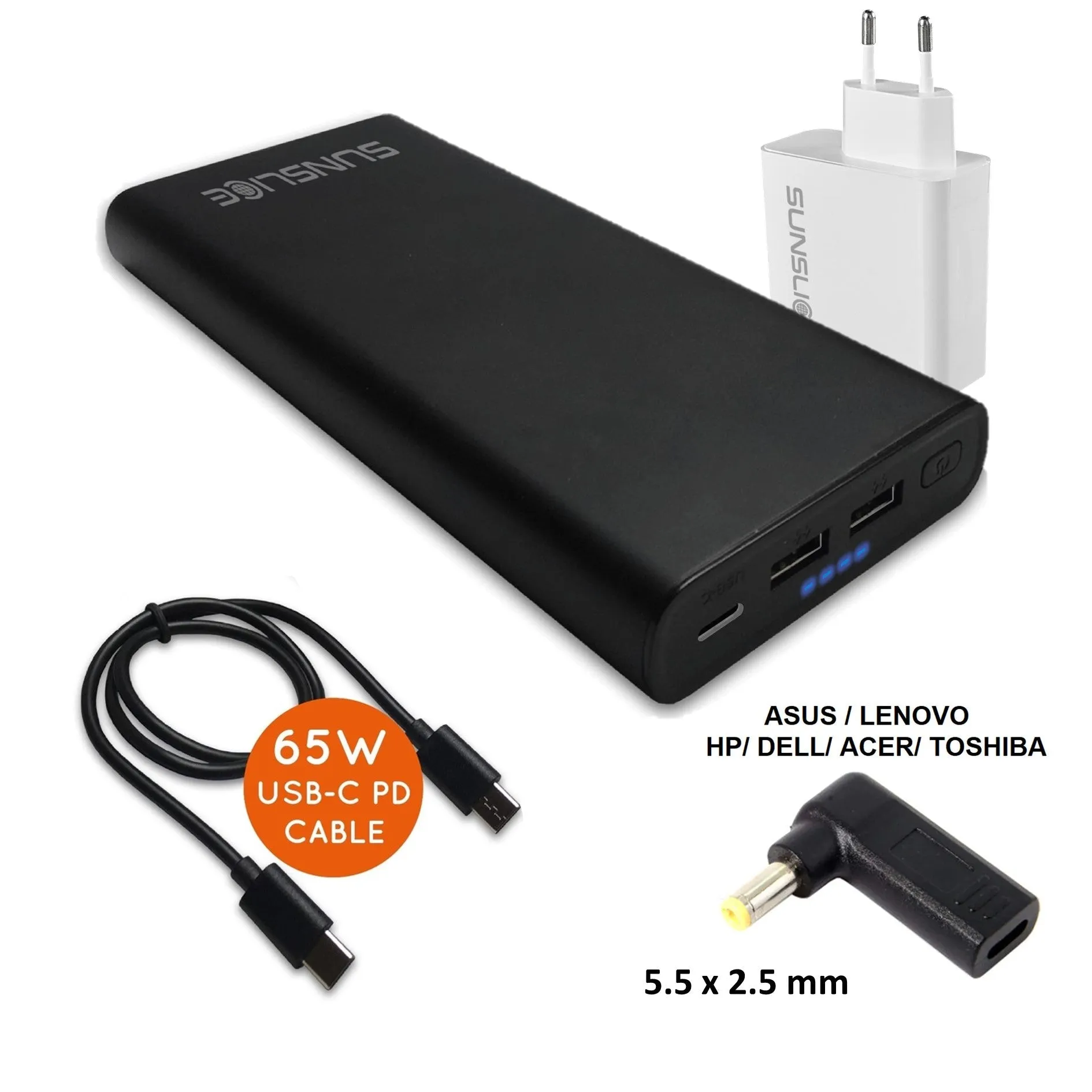 Gravity 100 Watts - Power Bank for Laptop