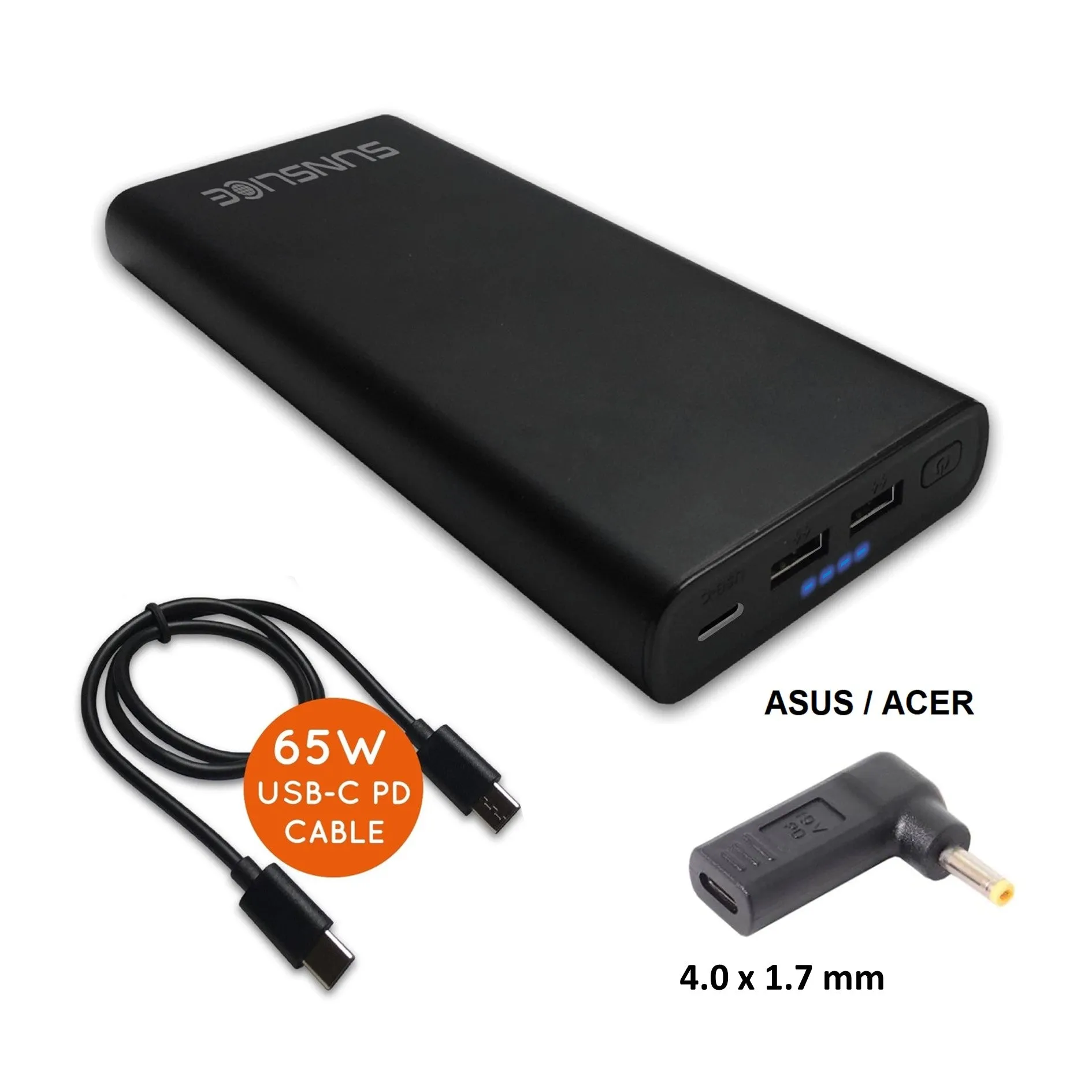 Gravity 100 Watts - Power Bank for Laptop