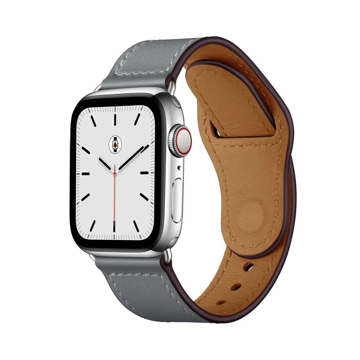 Grey Swift Leather Band