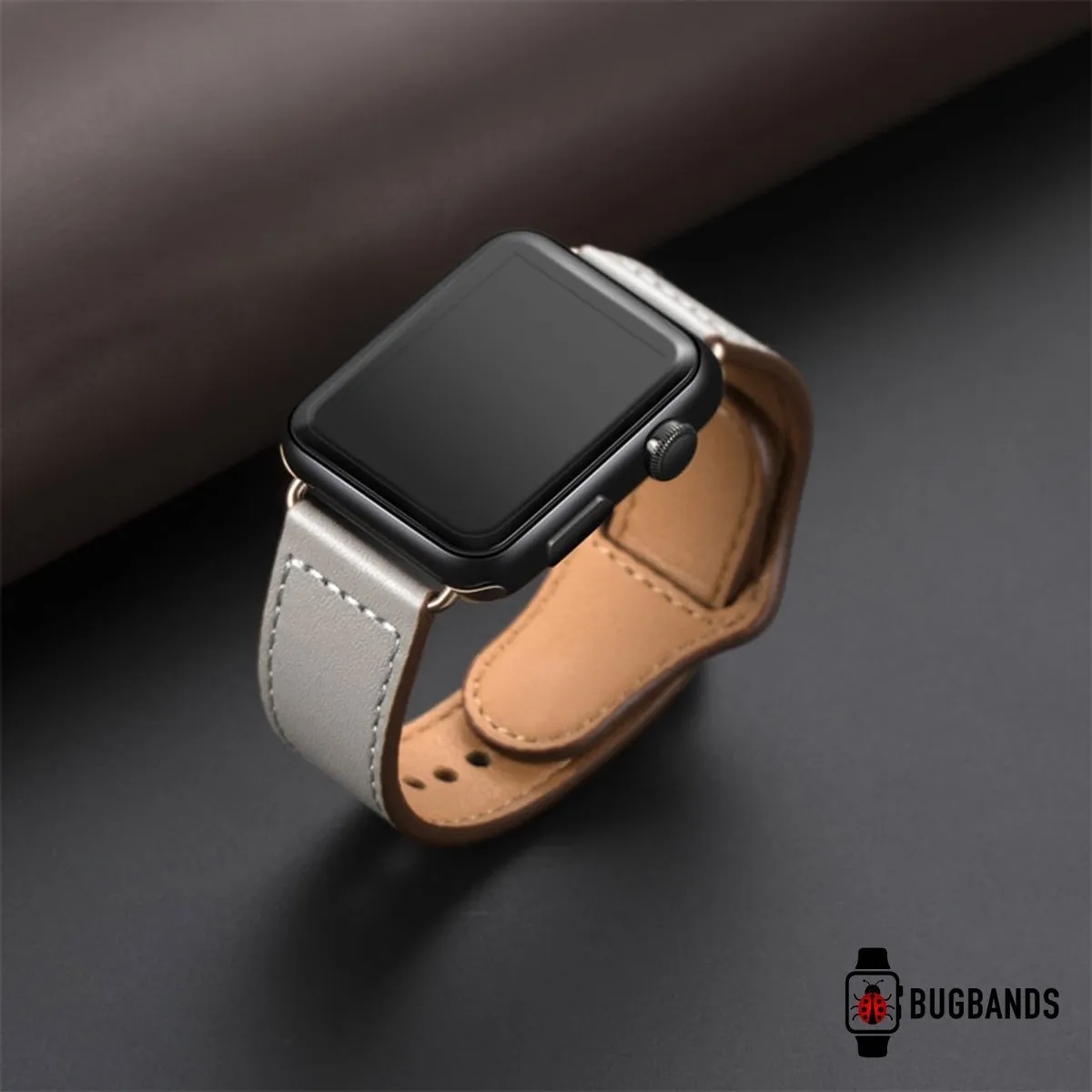 Grey Swift Leather Band