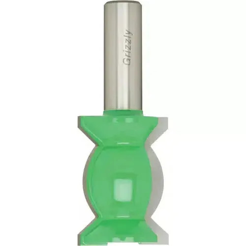 Grizzly C1528 - 1-5/8" Cove Moulding Bit, 1/2" Shank