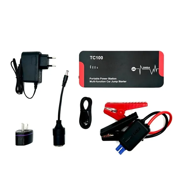 GT-TC100 - 5-in-1 Multi-Functional Car Jump Starter and Power Bank