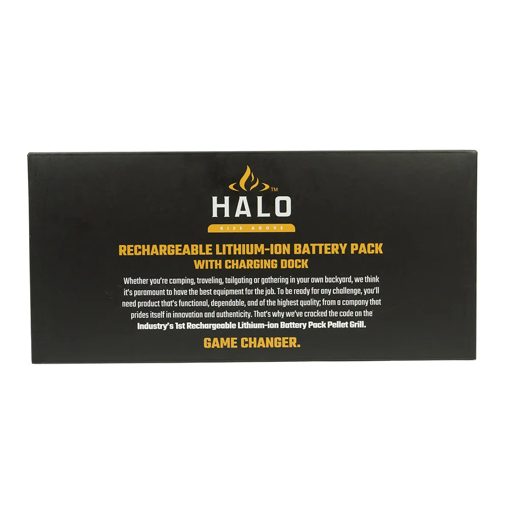 Halo Universal 12V Rechargeable Lithium-Ion Battery Pack With Charger HS-2001