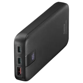 Hama 10000mAh Quick Charge 3.0 Power Bank - Anthracite Black | 514806