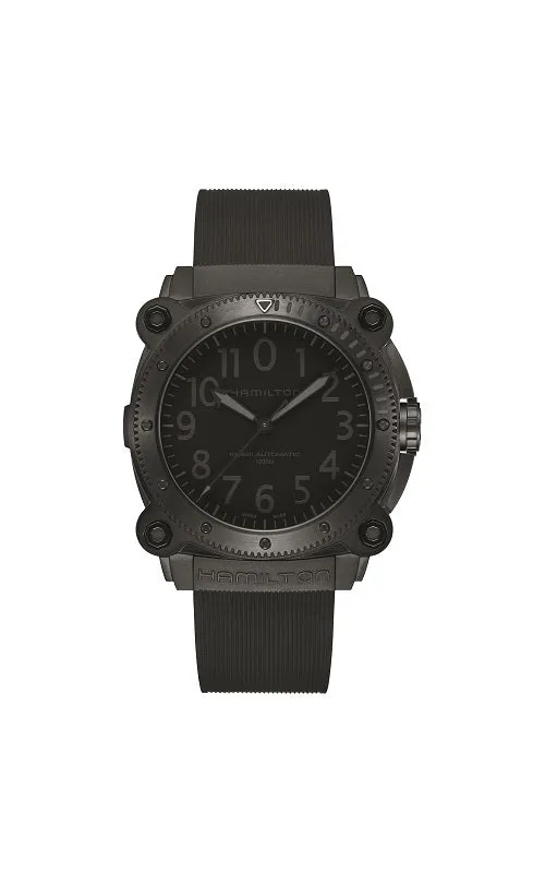 Hamilton " KHAKI NAVY BELOWZERO AUTO TITANIUM" Watch  H78505330