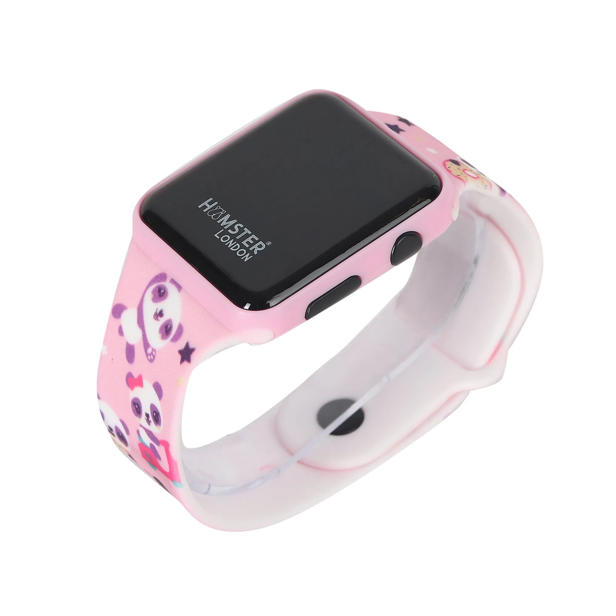 Hamster Silicone Band Digital Watch Panda