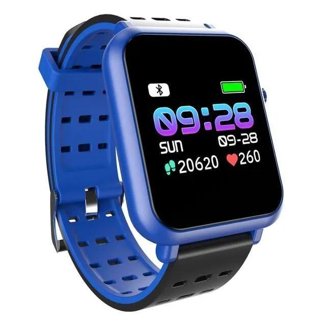 Heart Rate Monitor Smart Watch Waterproof Bluetooth Touch Screen Smart Watch