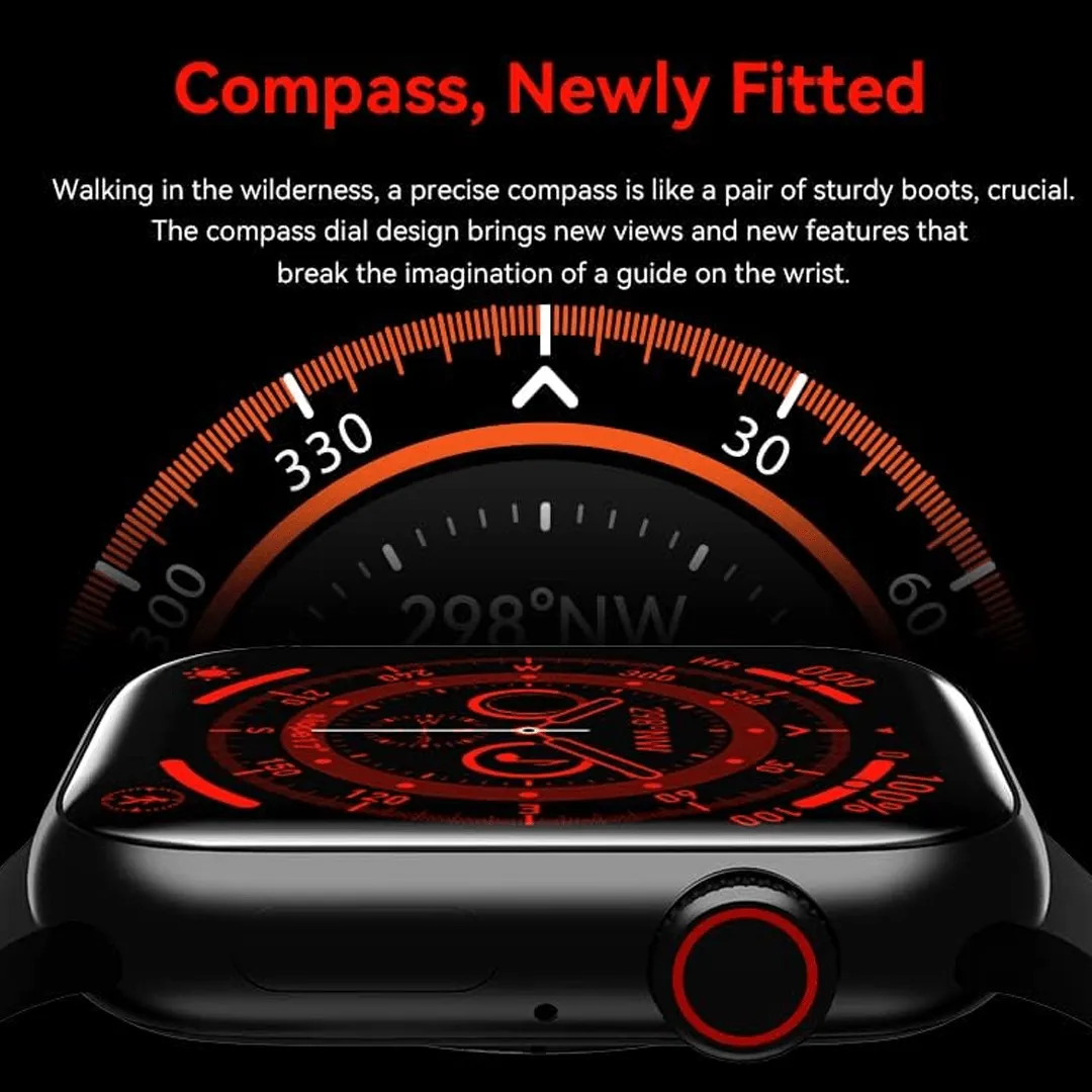 HK9 Pro AMOLED Ultra Smart Watch - 45MM