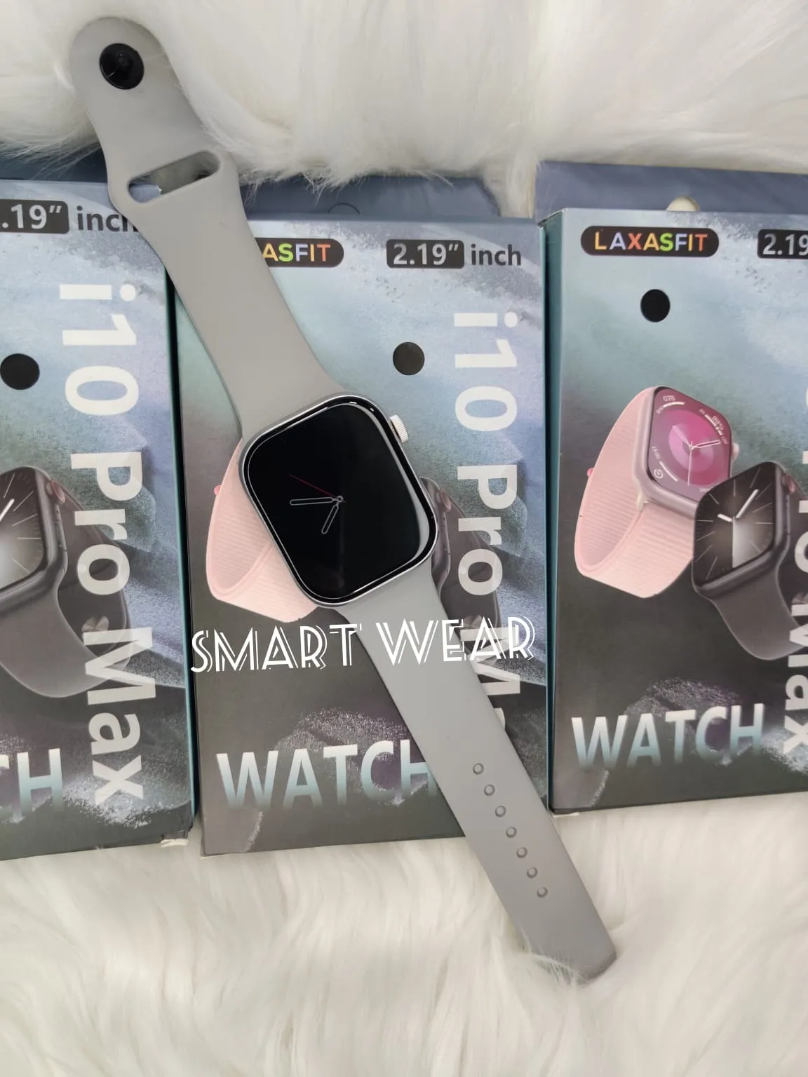 i10 Pro Max Bluetooth Call Smart Watch 2.19" Full Touch Screen Smartwatch Watch Series 9 Men/Women