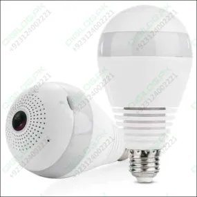 Ip Wireless Panoramic Bulb Camera 1080p Hd 2mp Bulb Camera Price In Pakistan