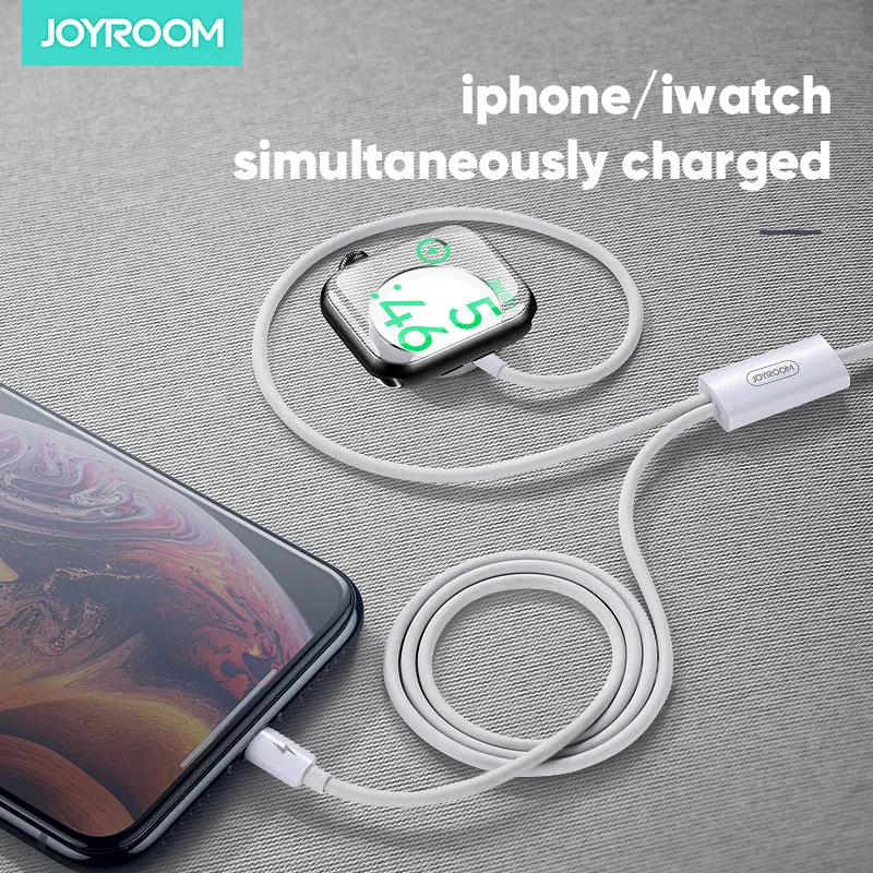 Joyroom 1.2M Lightning & Charger Cable - White | HL-IW0015