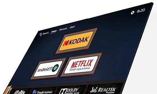 Kodak 80 cm (32 inches) 9XPRO Series HD Ready Certified Android LED TV 329X5051 (Black)