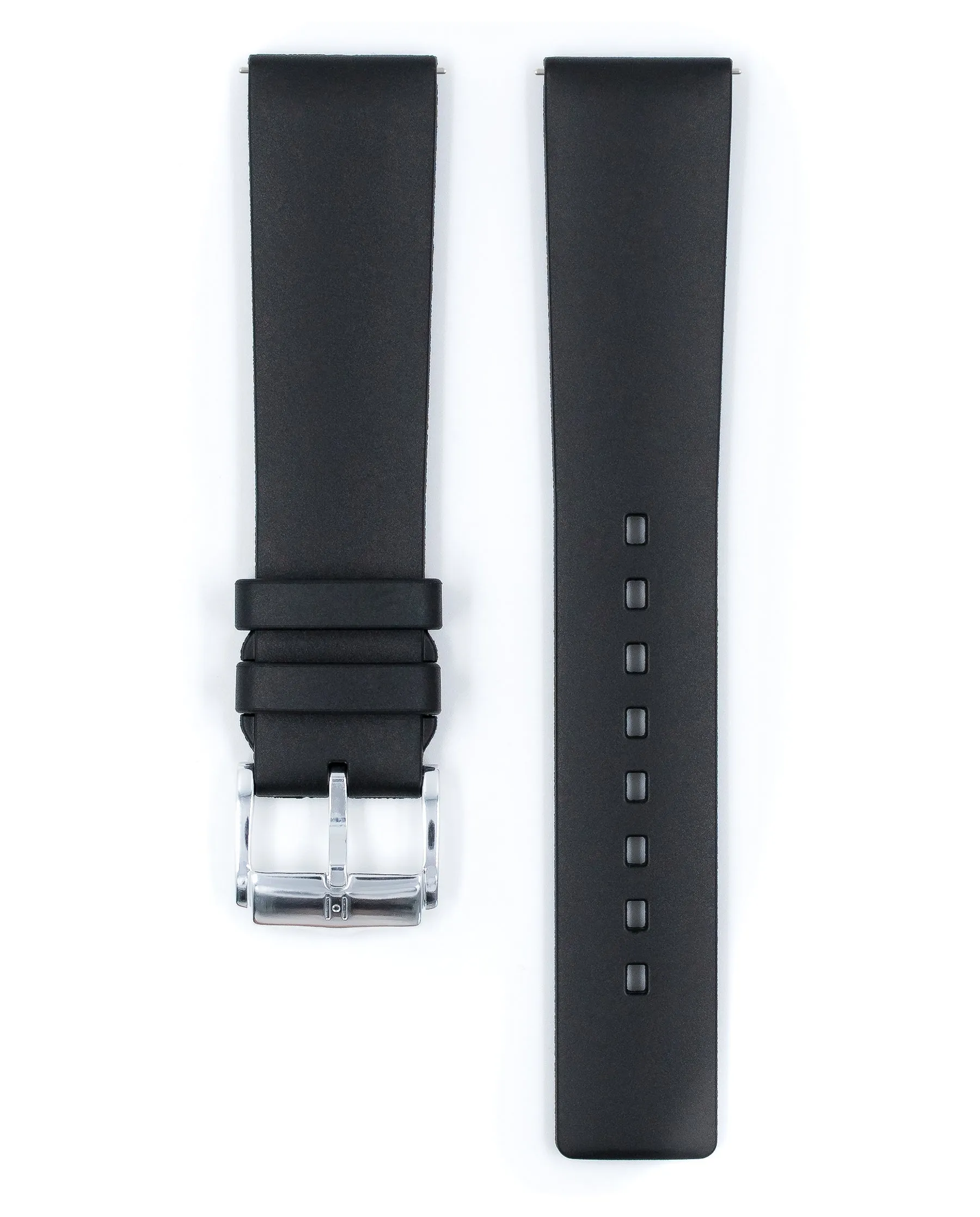 Ladies HIRSCH PURE Premium Caoutchouc Watchband  4041 88