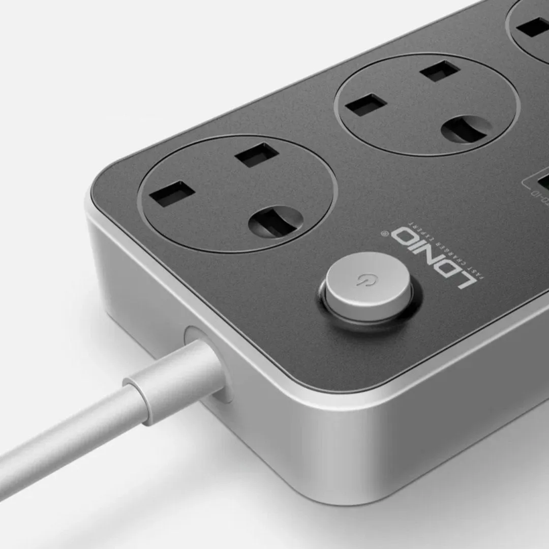 LDNIO ® Universal Power Socket with Multiple USB Charger Adapter