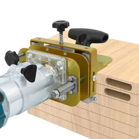 Levoite™ Router Mortising Jig (65mm Trimming Machine) Slotting Bracket Invisible Fasteners Punch Locator