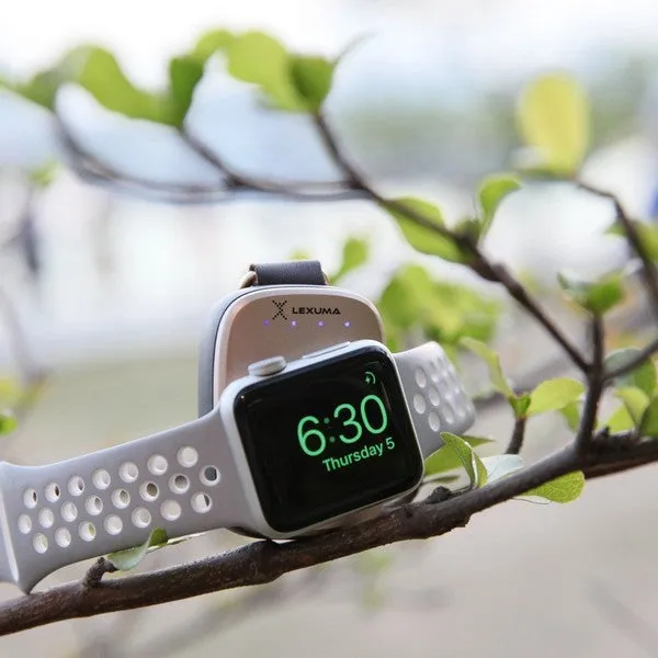 Lexuma XTag組合 – Apple Watch智能無線充電器 [MFi] 和Apple Watch 1-6屏幕保護貼