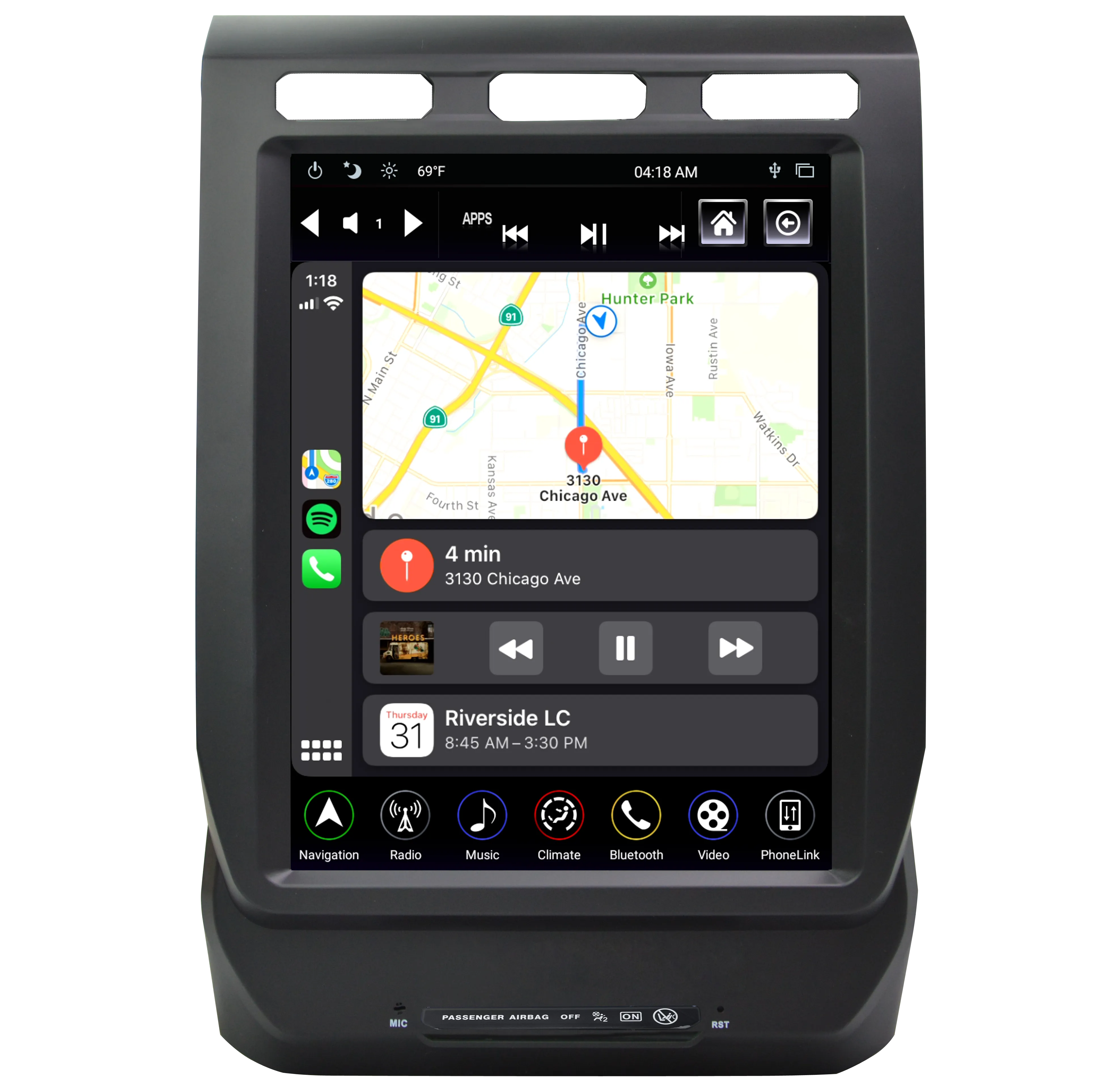 LinksWell - GEN IV - 12.1" T-Style Radio - 2020-2021 Super Duty