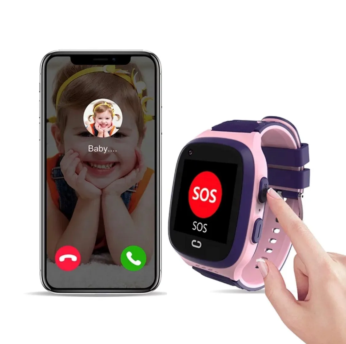 LT31 Kids Smart Watch 4G -Black