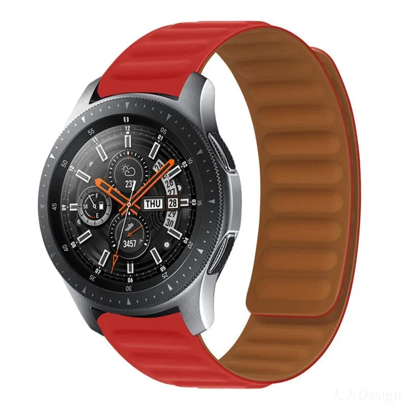 Magnetic Silicone Watch Straps Compatible with the Huawei 20mm Range