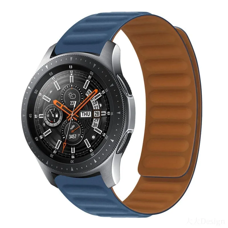 Magnetic Silicone Watch Straps Compatible with the Huawei 20mm Range