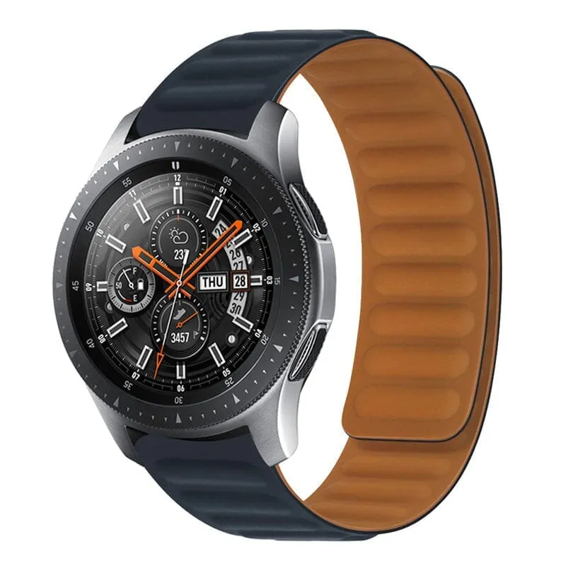 Magnetic Silicone Watch Straps Compatible with the Huawei 20mm Range