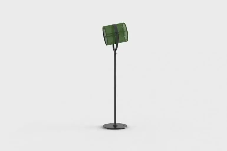 Maiori La Lampe Paris Floor Lamp with Black Frame (H 140 cm)