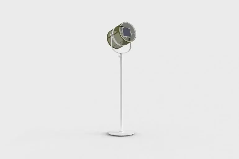 Maiori La Lampe Paris Floor Lamp with White Frame (H 140 cm)