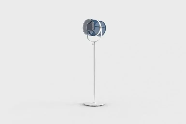 Maiori La Lampe Paris Floor Lamp with White Frame (H 140 cm)