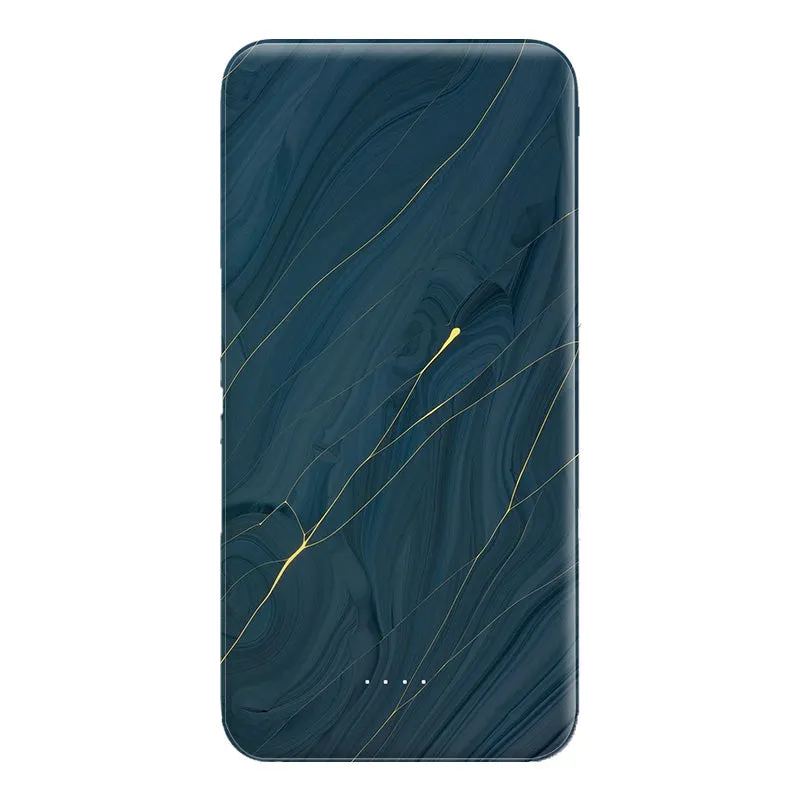 Marbling Pattern USB Portable Charger Power Bank Creative Gift