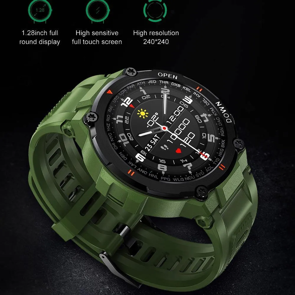 Marjan AQUA Waterproof K22 Sports Smartwatch For Men and Women