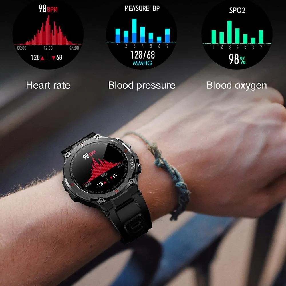 Marjan AQUA Waterproof K22 Sports Smartwatch For Men and Women