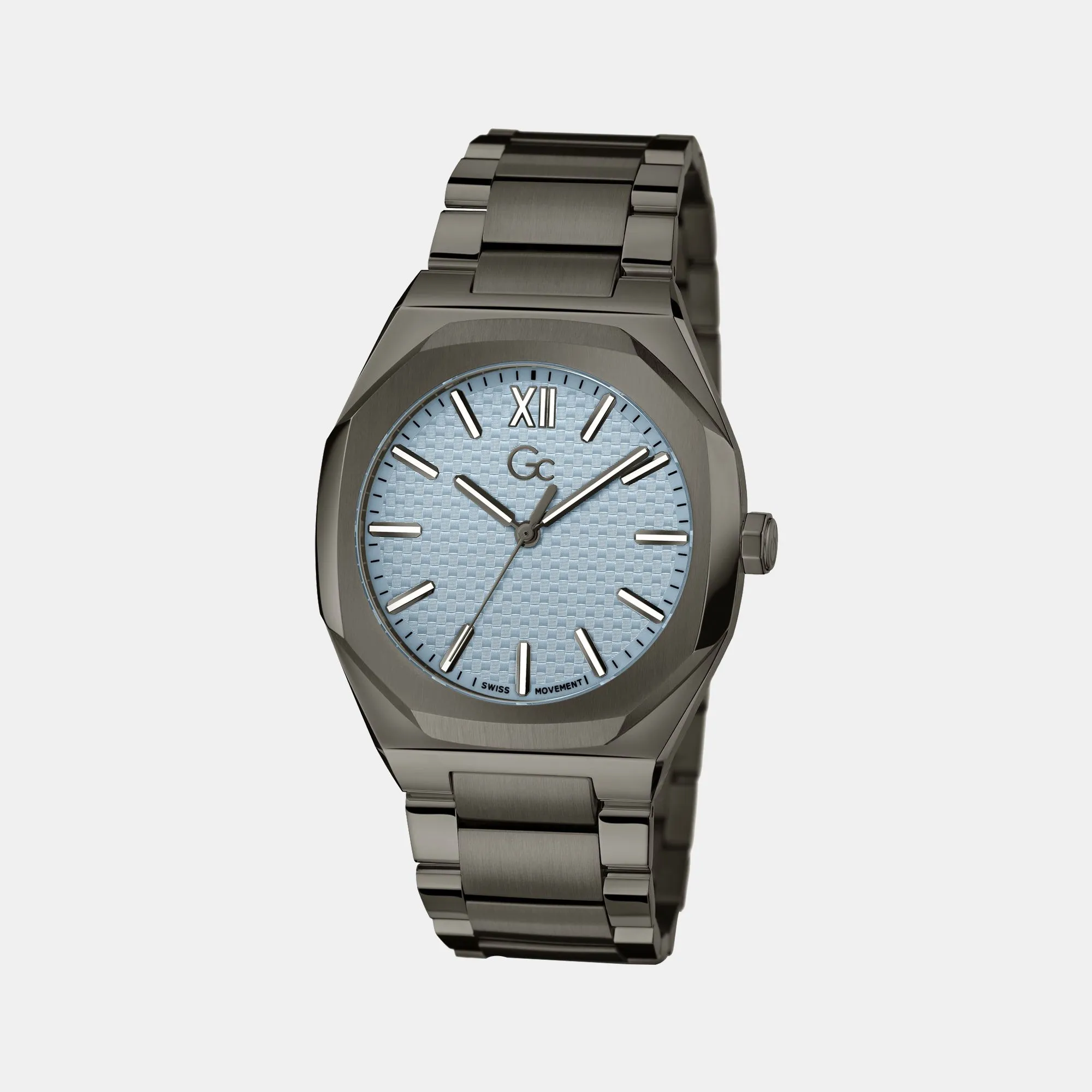 Men's Blue Analog Stainless Steel Watch Z26003G7MF