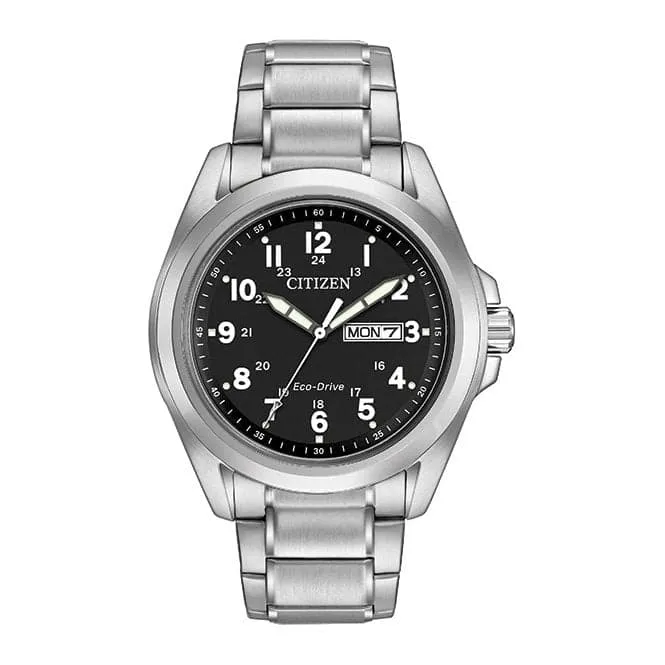 Mens Bracelet Dress Stainless Steel Watch AW0050-82E