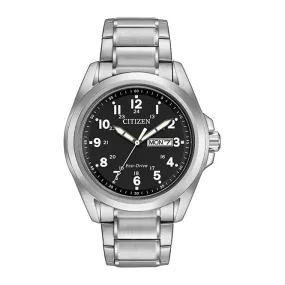 Mens Bracelet Dress Stainless Steel Watch AW0050-82E