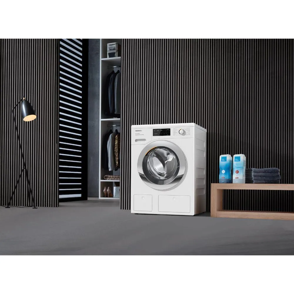 Miele 9KG 1600 Spin Freestanding Washing Machine - Lotus White | WEI 865