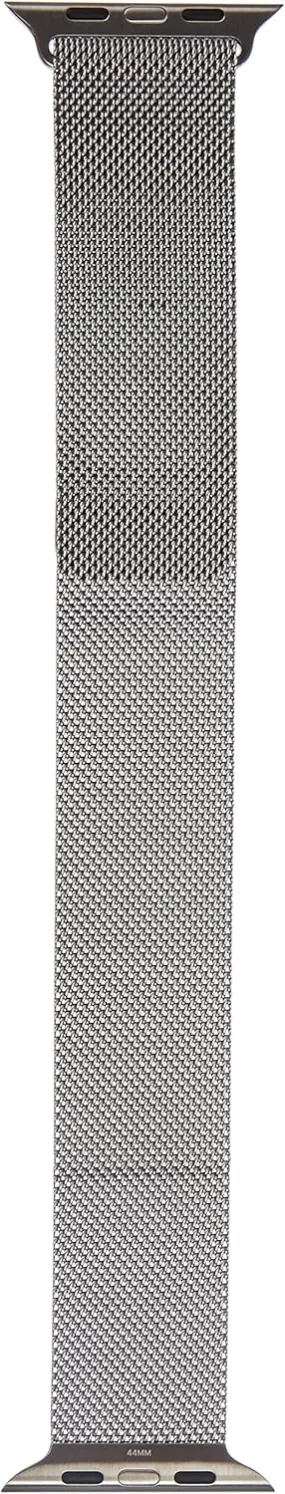 Milanese Loop – Silver Apple Watch Strap