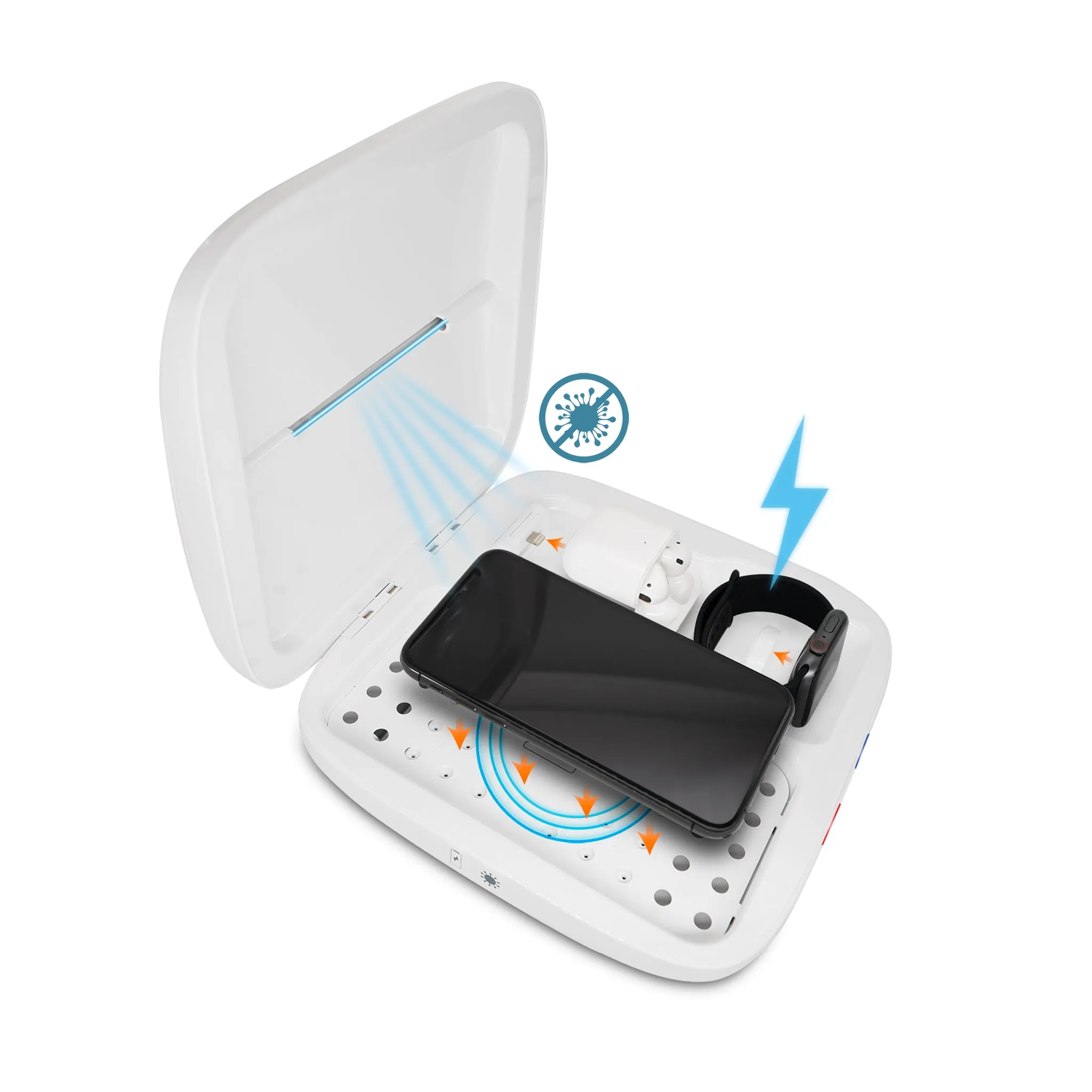 Mobilesteri Pro Multi-Devices Charging UV-C Sterilising Station