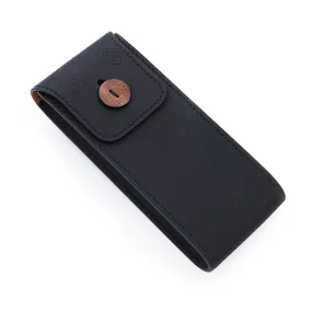 MT-3 German Leather Watch Pouch in Carbon Fiber Pattern for Watch Strap