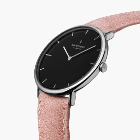 Native | Black Dial - Pink Leather