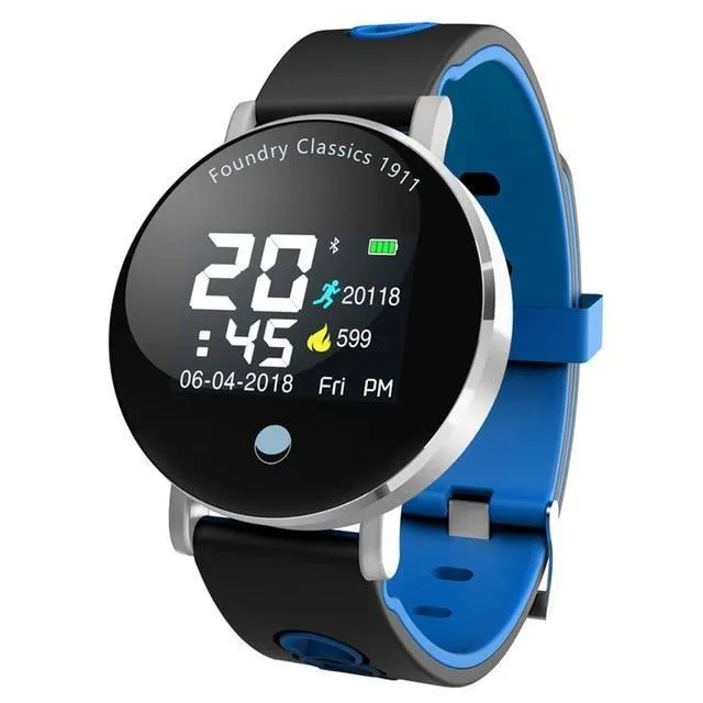 New IP68 Waterproof Bluetooth Fitness Tracker TFT Colour Screen Smartwatch For Android IOS